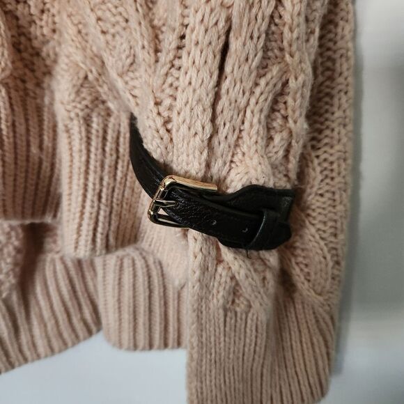Saks Fifth Avenue Womens Chunky Oversized Cowl Neck Wool Blend Sweater  Small - Picture 6 of 8